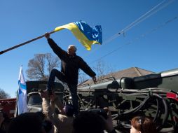 Crimea representa una zona de choque agobiada por los malos trazos fronterizos.  /