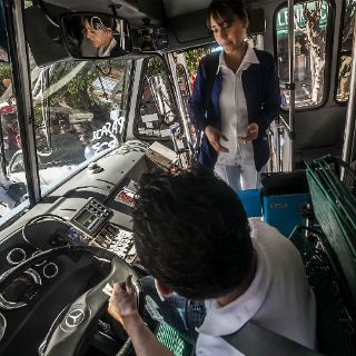 Desde abril, los primeros choferes capacitados