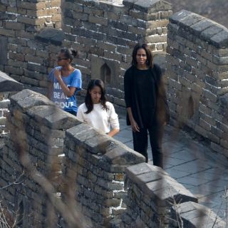 Michelle Obama visita la Gran Muralla