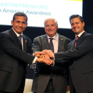 Presidente de Panamá hace visita oficial a México