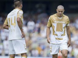 Darío Verón tuvo una mala tarde en Ciudad Universitaria, su error le costó tres puntos a su equipo. MEXSPORT /