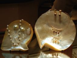 El nácar se utiliza por lo regular en joyería. ARCHIVO /