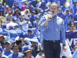 Gustavo Madero afirma que el PAN es un partido responsable que sabe competir y ganar elecciones. NTX /