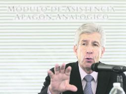 El titular de la SCT, Gerardo Ruiz Esparza, espera que la propuesta del Gobierno federal salga en este periodo ordinario. NTX /