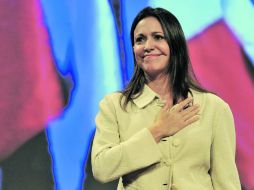 Sin inmunidad. La diputada opositora fue despojada de cualquier protección parlamentaria y puede ser investigada. AFP /