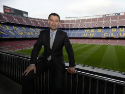 El presidente del Barcelona, Josep Maria Bartomeu, en el inmueble. AFP /