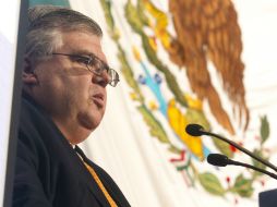 El gobernador del Banxico realizó una comparecencia en la Cámara de Diputados. NTX /