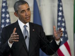 Barack Obama afirma que el mejor camino a seguir es que el Gobierno recoja ni almacene datos telefónicos de forma masiva. AFP /