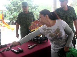 El programa militar, tiene como fin, reducir la posesión de armas entre la ciudadanía para evitar posibles actos delictivos. ARCHIVO /