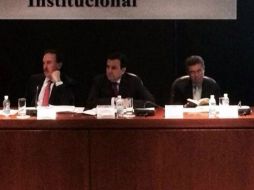 Ildefonso Guajardo afirma que el Ejecutivo está muy complacido por la minuta enviada al Senado. TOMADA DE @EnriqueBurgosG  /