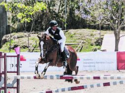 Pizarro, a lomos de ''Calvaretto DFG'', concluyó con un tiempo de 44.71 segundos.  /