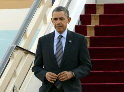 'Es que después de una década de guerra, Estados Unidos tiene límites', admitió Obama. EFE /