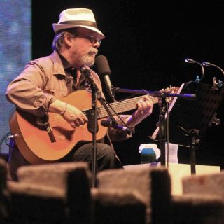 Silvio Rodríguez, listo para su concierto en el Zócalo