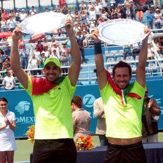 Mexicanos, campeones en dobles del Jalisco Open