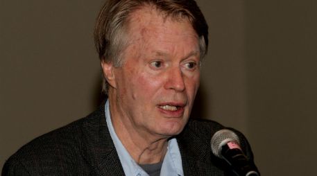 Le Clézio se encuentra de visita en México para las celebraciones por el centenario del natalicio de Octavio Paz. NTX /