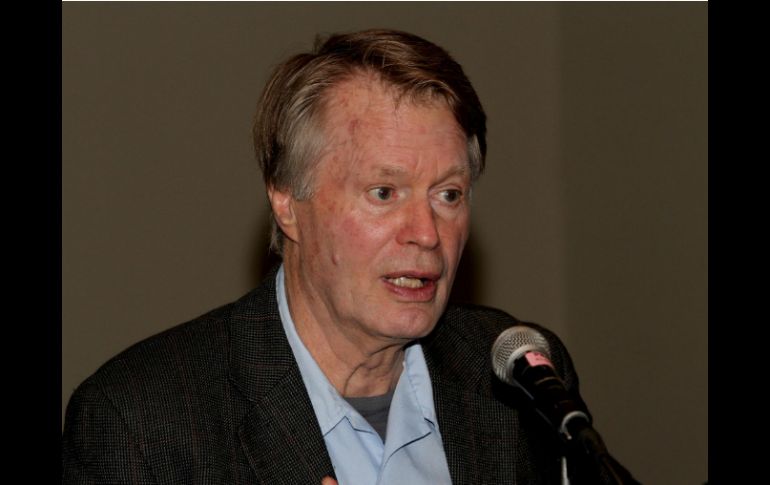 Le Clézio se encuentra de visita en México para las celebraciones por el centenario del natalicio de Octavio Paz. NTX /