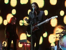Placebo fue una de las bandas más esperadas de la noche. NTX /