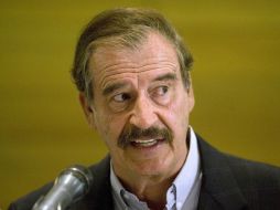 Vicente Fox afirma que durante el sexenio de Calderón, 80 mil muertos se aventaron a una fosa virtual común. ARCHIVO /