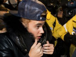 A Bieber no le formularon cargos penales en ninguno de los casos de supuesta agresión a fotógrafos. ARCHIVO /