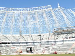 Varios inmuebles mundialistas presentan retrasos en sus construcciones. ARCHIVO /