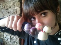 Lizette Contreras Ruiz Velasco crea no sólo recetas únicas, si no una experiencia para todos los sentidos.  /