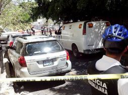 Autoridades cercaron la zona.  /