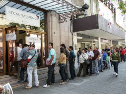 En el mismo periodo que el año anterior, hay cerca de 200 millones de pesos extras. ARCHIVO /