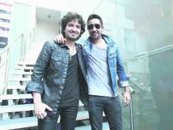 Compañeros. Tommy Torres y Alex Ubago prometen dejar el corazón sobre el escenario del Diana.  /