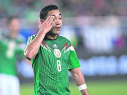Reprobado. Marco Fabián disputó todo el partido pero no pudo pesar a la ofensiva como lo ha hecho esta campaña con el Cruz Azul. MEXSPORT /