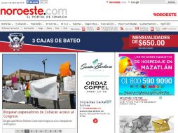 El diario dio a conocer la nota vía internet, varios de sus colegas también han sido agredidos. ESPECIAL /