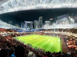 Estas fueron las imágenes dadas a conocer sobre el proyecto futbolístico de David Beckham. Foto: Miami Herald. ESPECIAL /