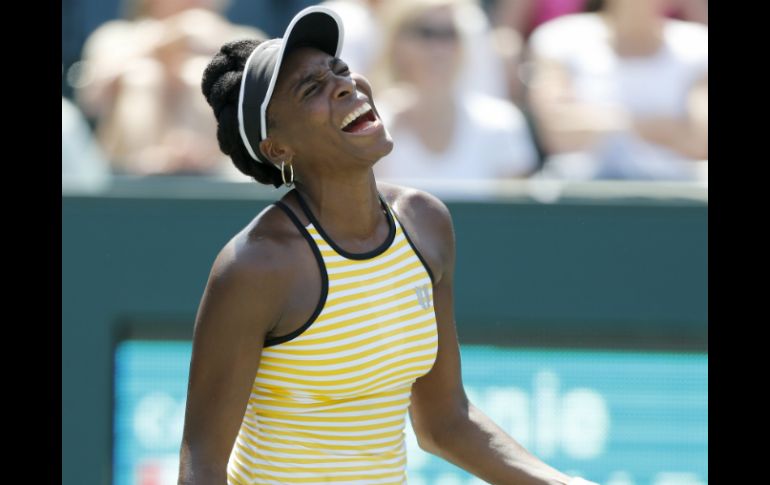 Venus fue campeona de este torneo en 2004 pero en esta edición no tuvo suerte. AP /