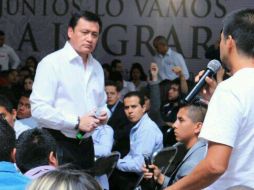Osorio Chong anuncia que se invertirán recursos para que Morelia sea la ciudad del conocimiento. TOMADA DE @SEGOB_mx  /