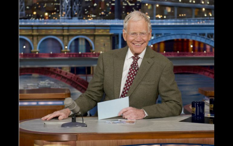 El programa de Letterman se estrenó a comienzos de los ochenta y se ha convertido en uno de los espacios nocturnos de mayor éxito. AP /