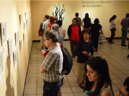 Exposición en el Mupag de los grabados que ilustran las portadas de cada uno de los tomos de la colección.  /