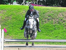 Pizarro, a lomos de ''Cometa'', conlcuyó el desempate con 26.81 segundos.  /