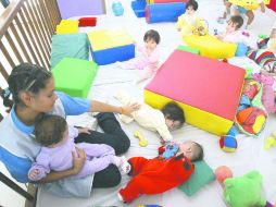 CUIDADO DE LOS MENORES. De los 694 centros infantiles que existen en Jalisco, 342 son estancias infantiles y 352 son guarderías.  /