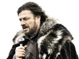La tercera temporada finalizó con el asesinato de Ned Stark, su mujer, su madre y la mayor parte de su ejército. ARCHIVO /