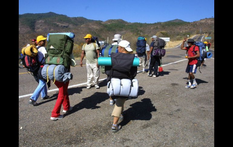 La Romería de Talpa es uno de los tres eventos religiosos más importantes, con una afluencia superior a los dos millones de visitantes. ARCHIVO /
