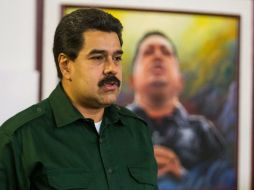 Nicolás Maduro recuerda con orgullo al fallecido Hugo Chávez. ARCHIVO /