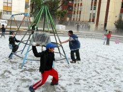 En el norte del país se esperan tormentas eléctricas y granizadas. ARCHIVO /