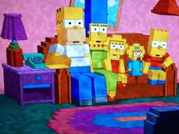 Los simpson crean un 'opening' dibujando tal cual la estética del videojuego.  /