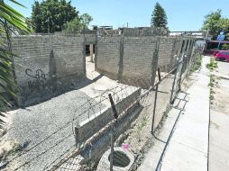 Desde que se pararon los trabajos de construcción del centro de salud se ha afectado a las colonias marginadas del Sur de la ciudad.  /