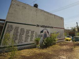 Mural que conmemora a las víctimas de las explosiones del 22 de abril en el sector Reforma. ARCHIVO /