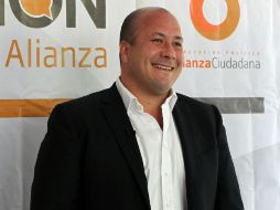 Enrique Alfaro afirma que en las próximas elecciones ganarán los ocho municipios de la ZMG. ARCHIVO /