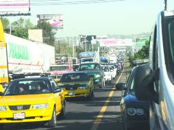 Principal fuente de contaminación. Guadalajara es el municipio con más vehículos en el país.  /