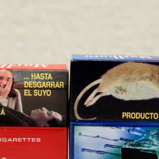 Imágenes en cajetillas bajan consumo de cigarros: estudio