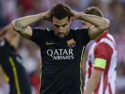 El cuadro catalán cae sorpresivamente en la ronda de cuartos de final. AFP /