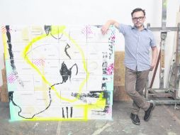 El artista plástico presentó su intervención de 24 cajas de Miller Geniune Draft (MGD) el pasado jueves 27 de marzo.  /