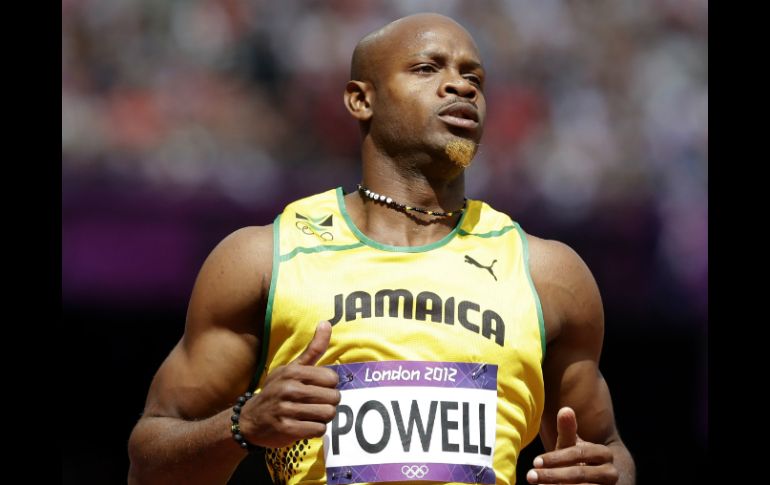 El velocista, de 31 años, fue sancionado por un comité de disciplina de la Agencia Antidopaje. AFP /